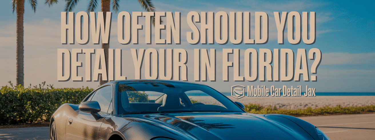 how often to detail your car